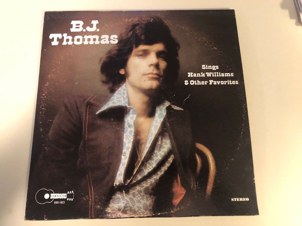 BJ Thomas Sings Hank Williams And Other Favorites Vinyl Record Album‎